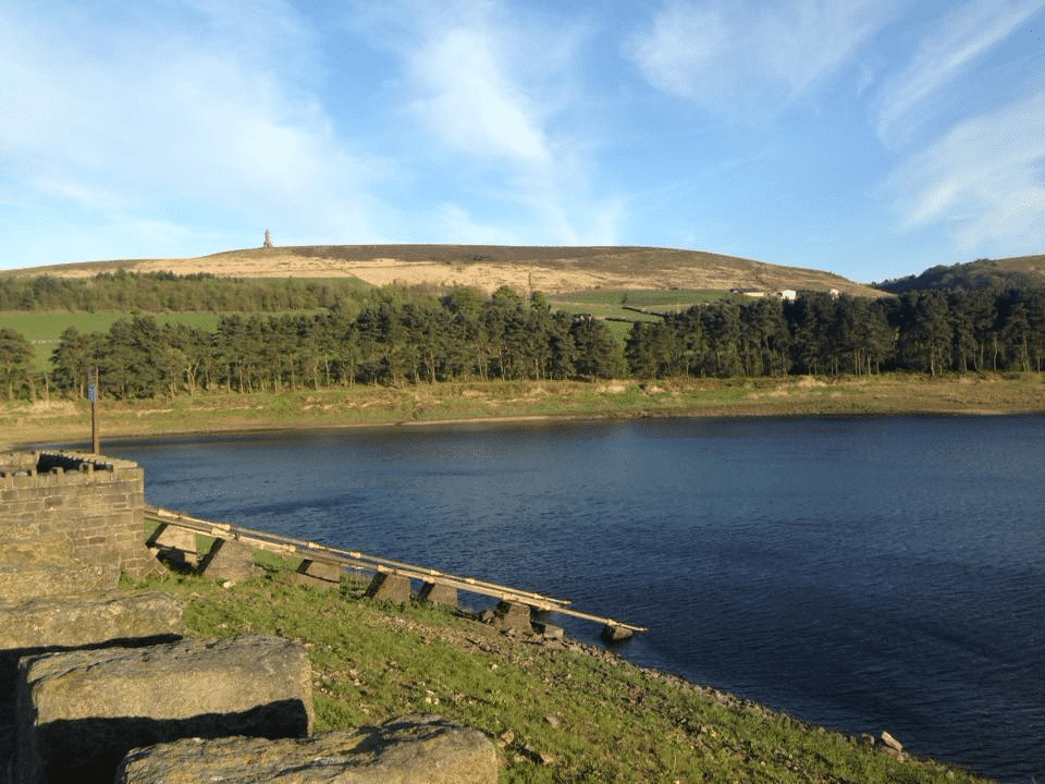 Earnsdale reservoir (Dean) Brocklehead Caravan Park
